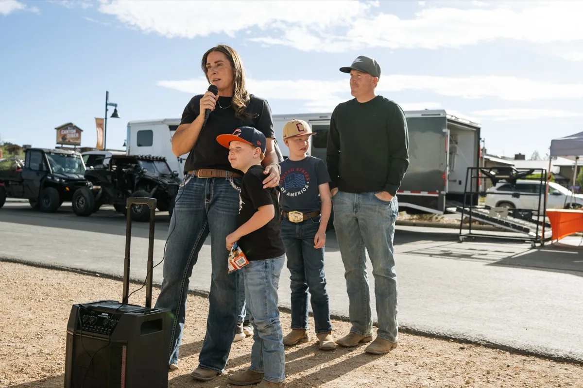 2026 Ride for a Cause family — Rally in the Valley raised $31,000 for a local Cedar City family