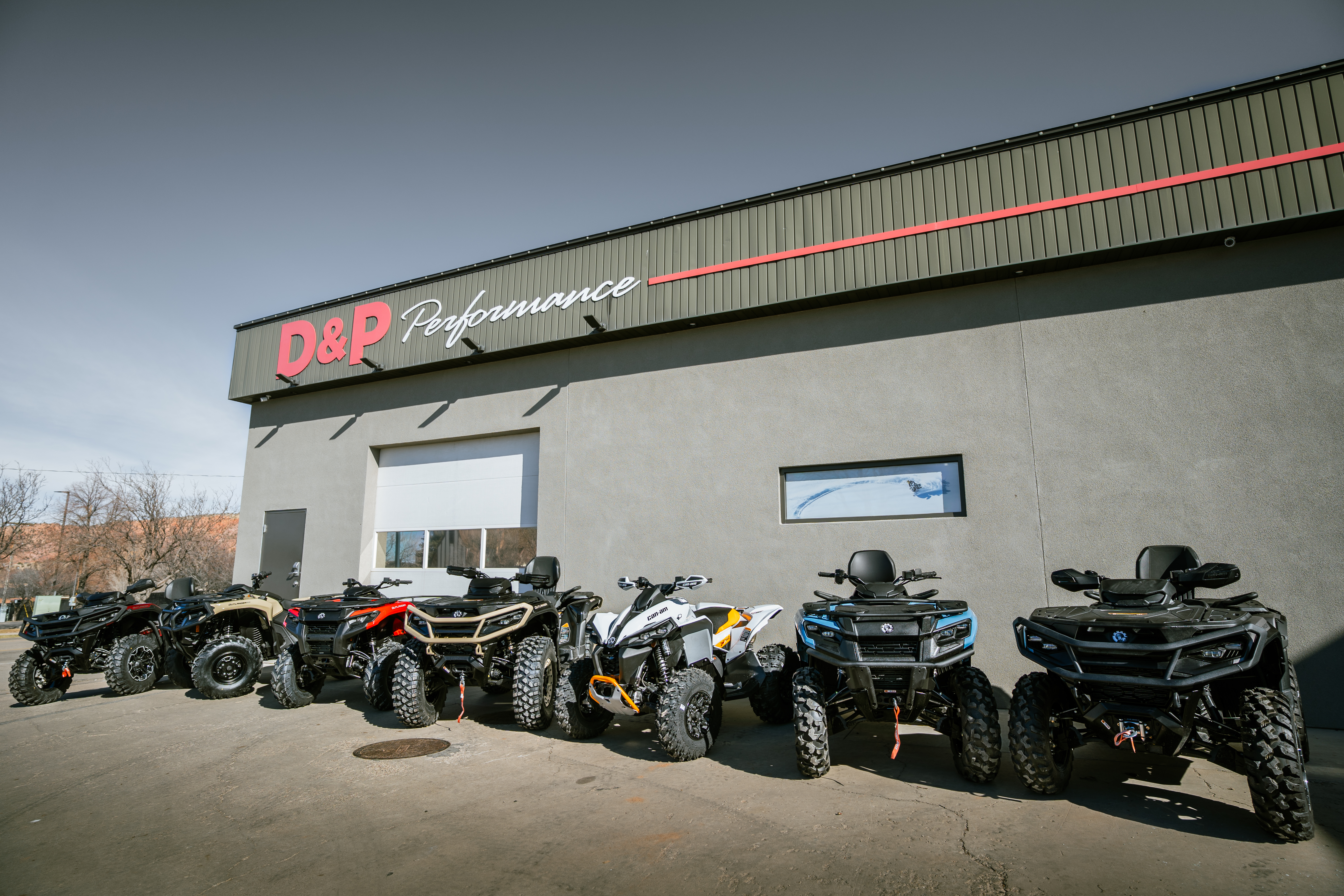 D&P Performance dealership storefront in Cedar City, Utah