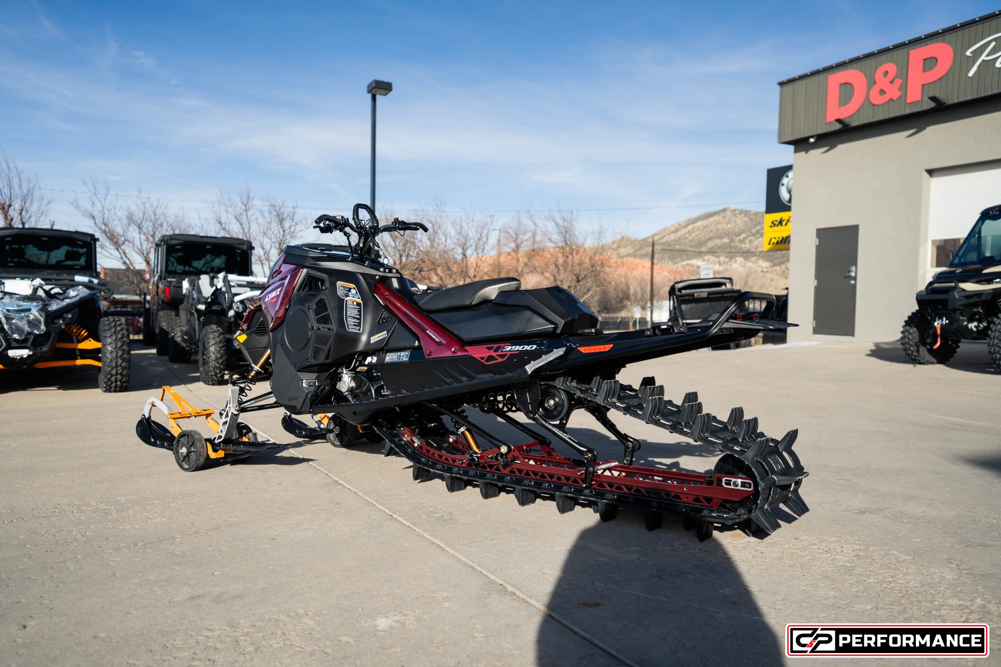 2026 SKI DOO SHREDDER DS 3900 850 E-TECH TURBO R 3.0" SHOT 10.25" - Image 3