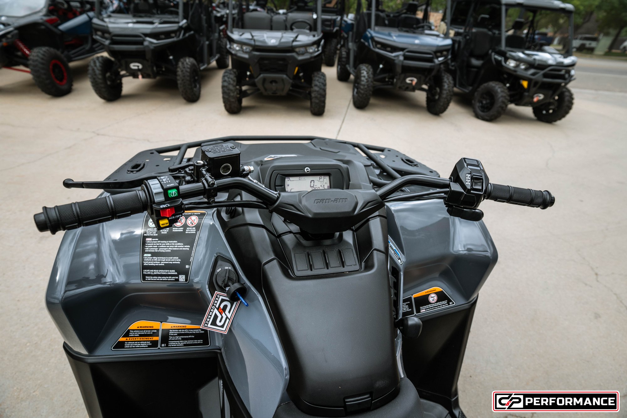 2026 CAN AM ATV OUTL DPS 500 GY 26 - Image 9